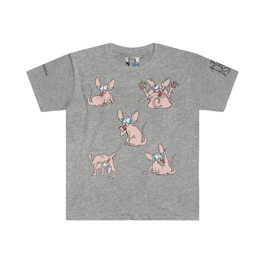 Crazy Sphynx 5 - Unisex T-Shirt