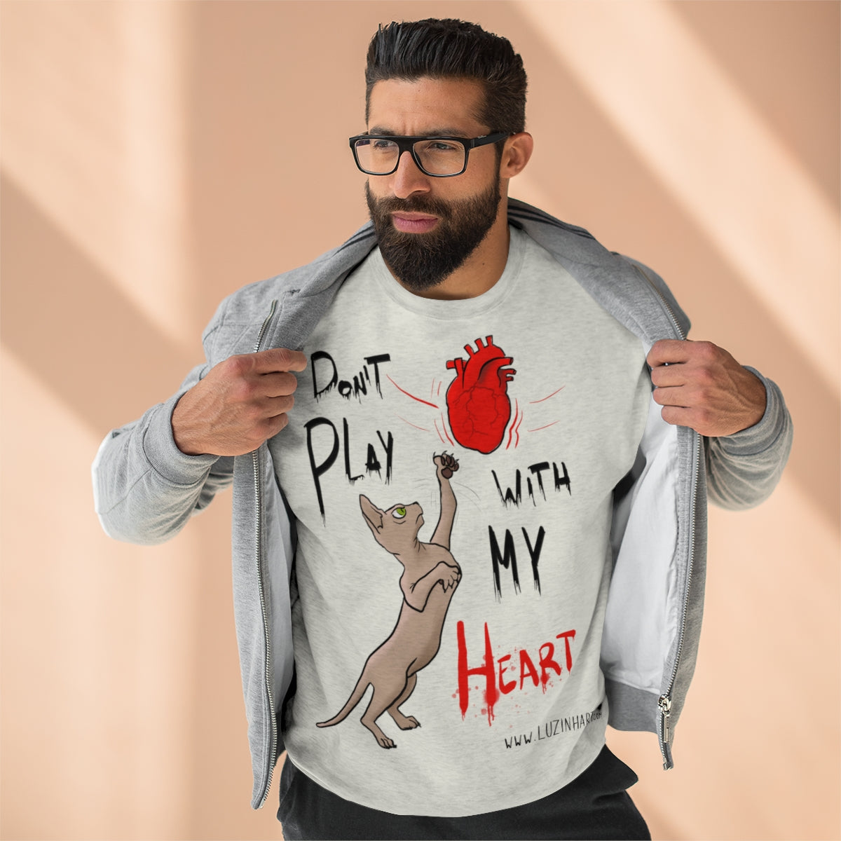 Don´t play with my heart - Sweatshirt