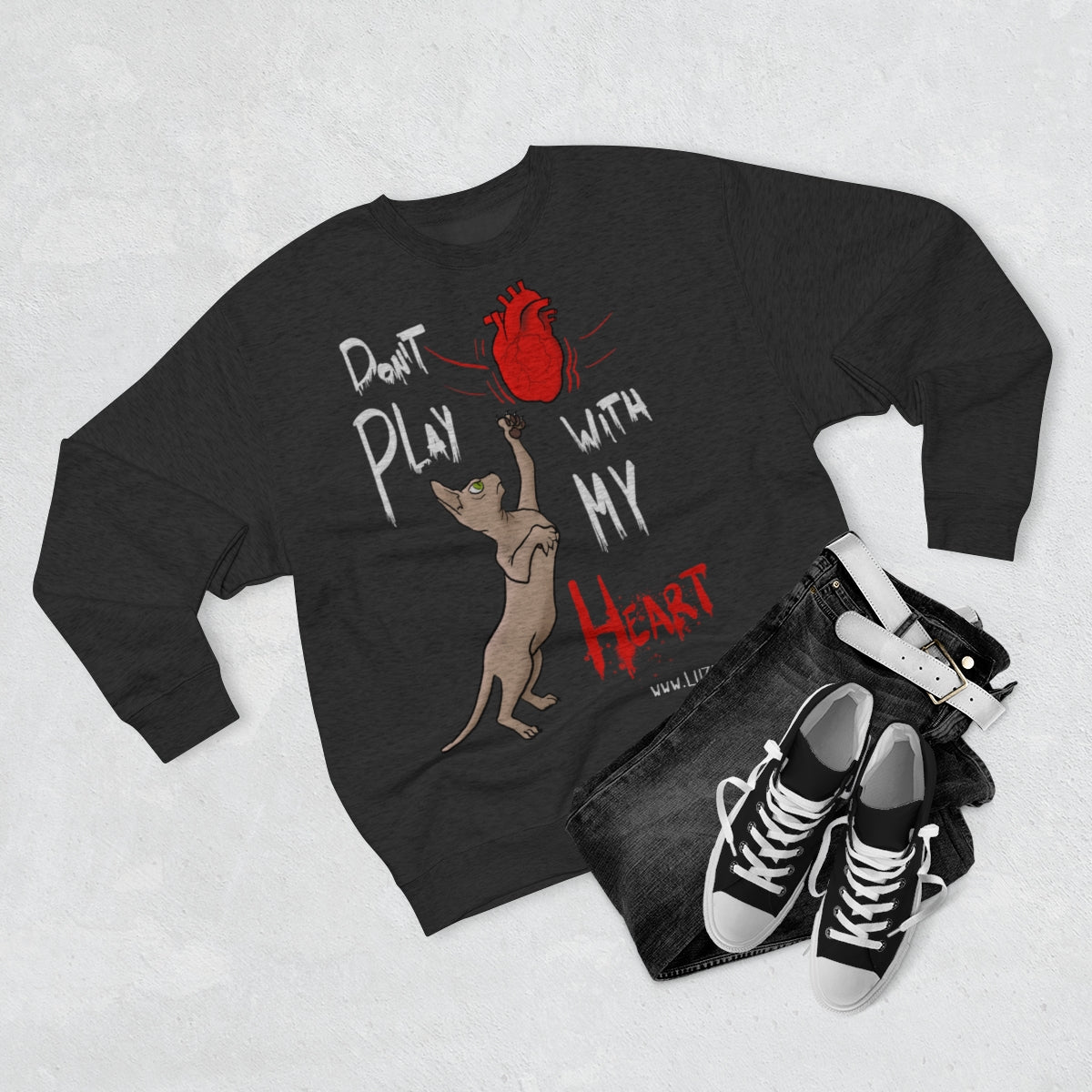 Don´t play with my heart - Sweatshirt