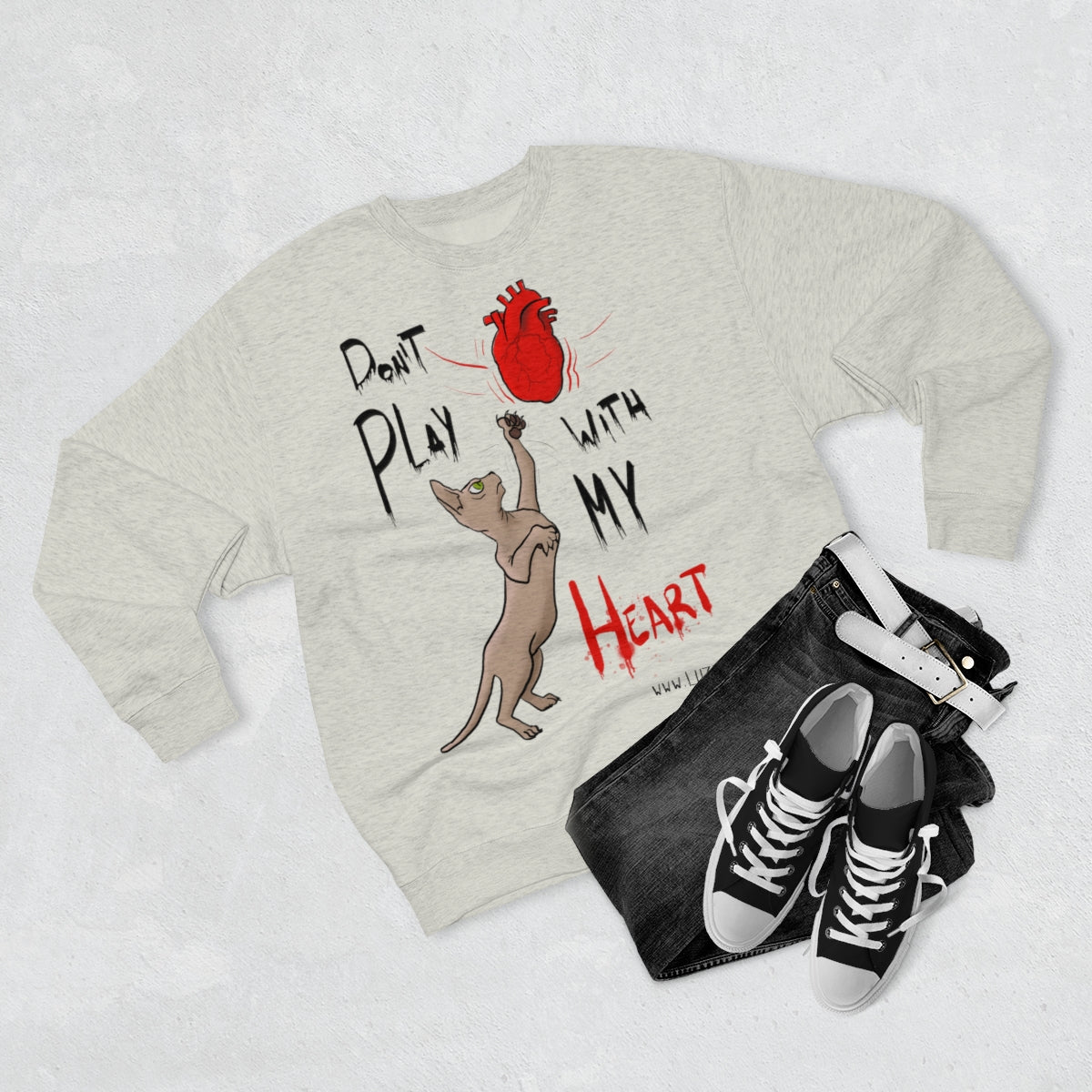 Don´t play with my heart - Sweatshirt